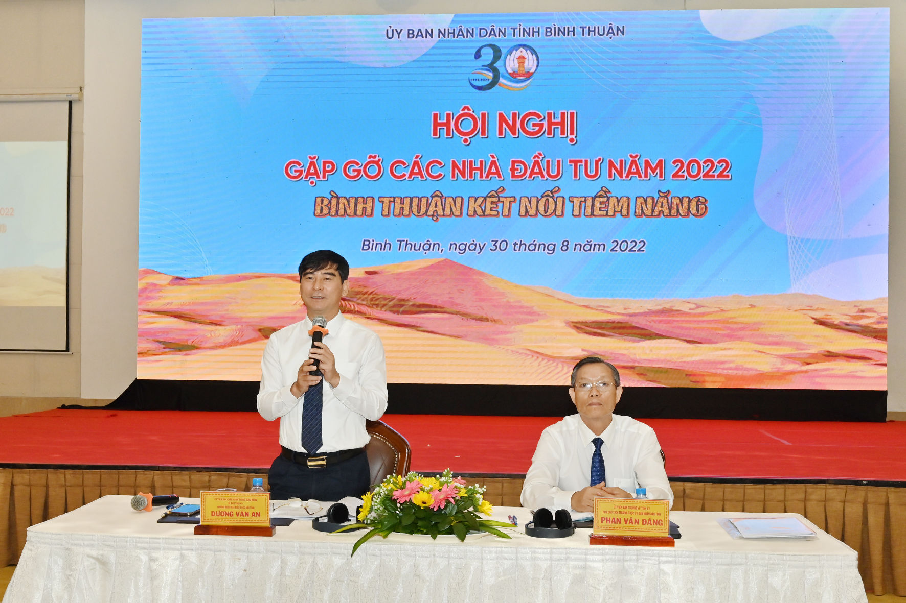 Hội nghị gặp gỡ các nhà đầu tư năm 2022- Bình Thuận kết nối tiềm năng - Ảnh 1.