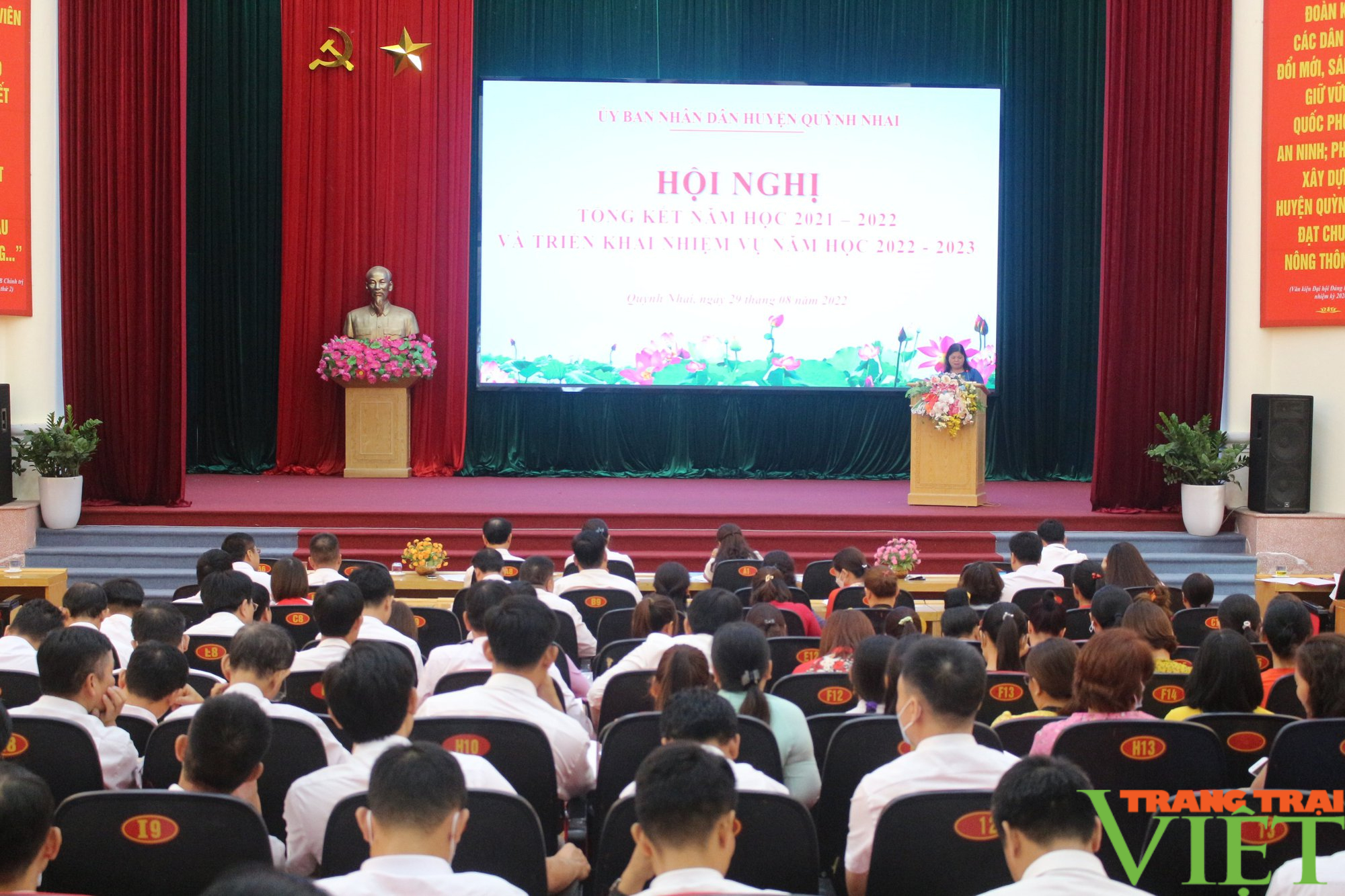 Quỳnh Nhai: Triển khai nhiệm vụ năm học mới - Ảnh 1.