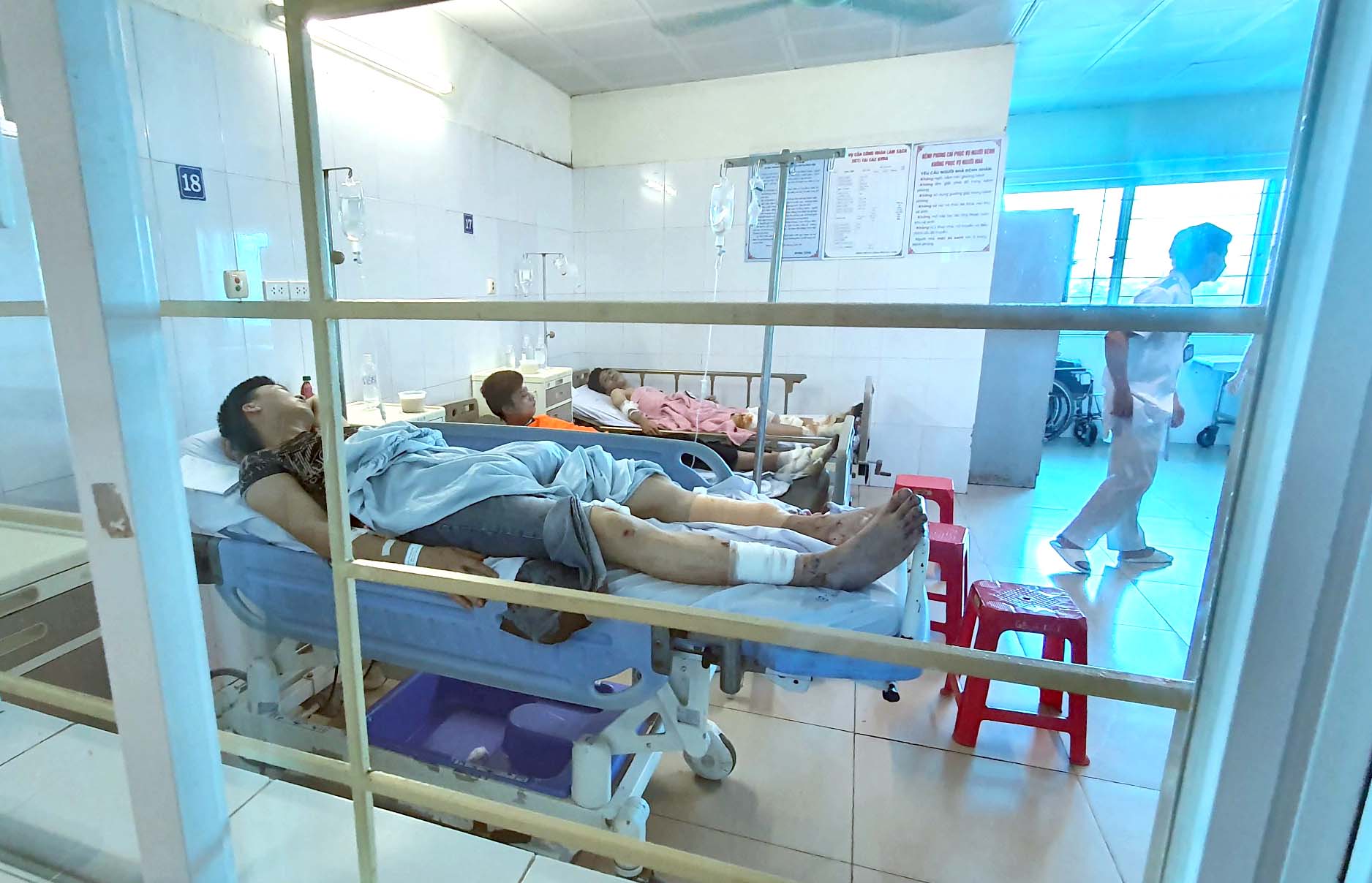 7 nạn nhân trong vụ nổ tháp xử lý khí ở Bắc Ninh ở tình trạng nặng - Ảnh 4.