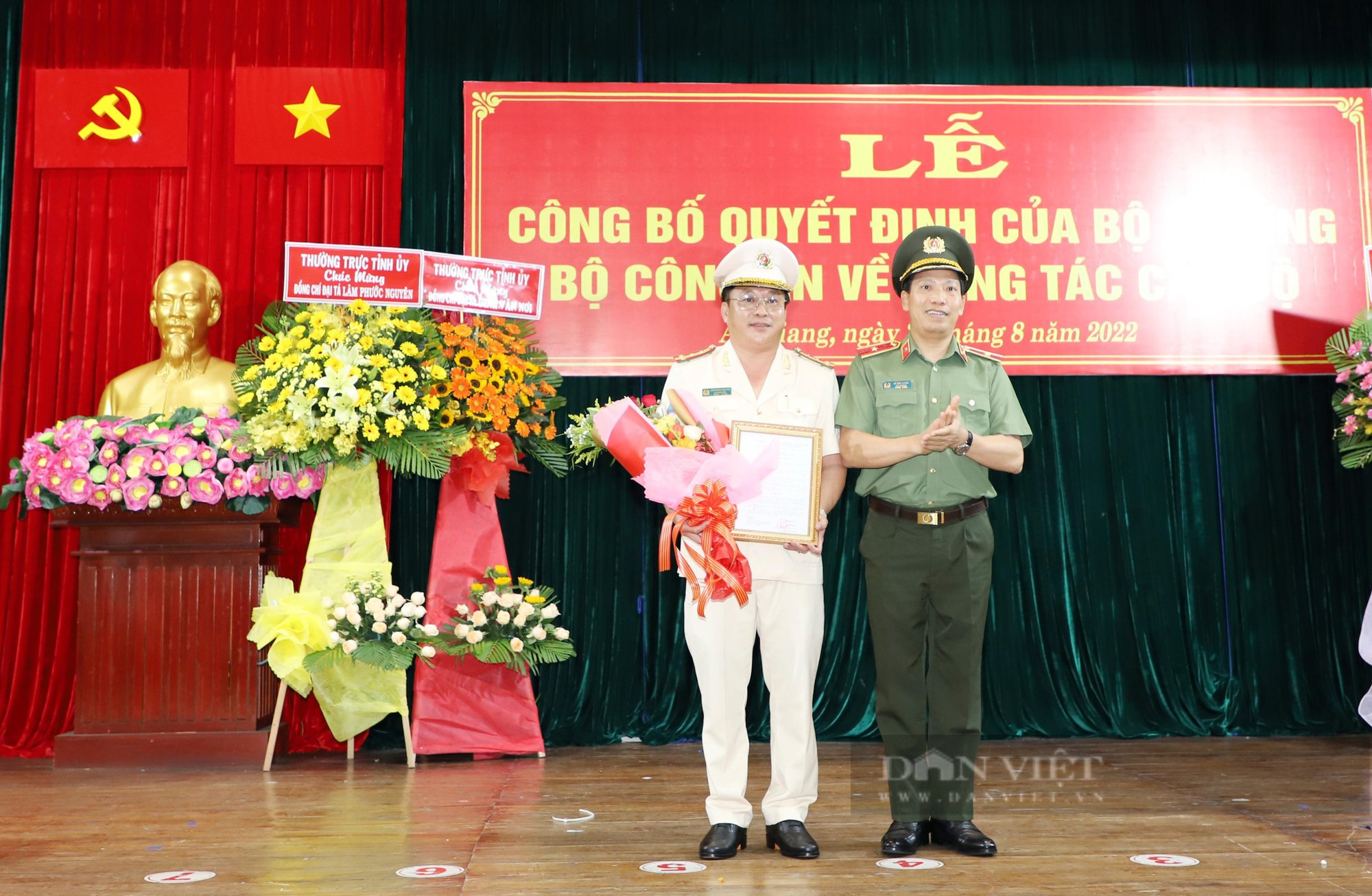 Đại tá - Phó Giám đốc Công an tỉnh Hậu Giang làm Giám đốc Công an tỉnh An Giang  - Ảnh 1.