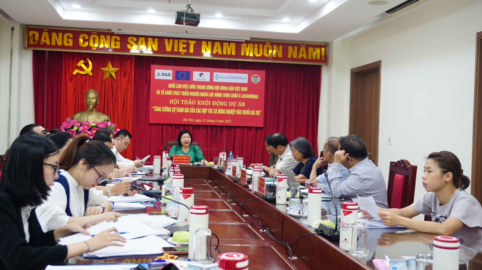 Hội Nông dân Việt Nam – AsiaDHRRA: Khởi động Dự án tăng cường sự tham gia của các HTX vào chuỗi giá trị - Ảnh 1.