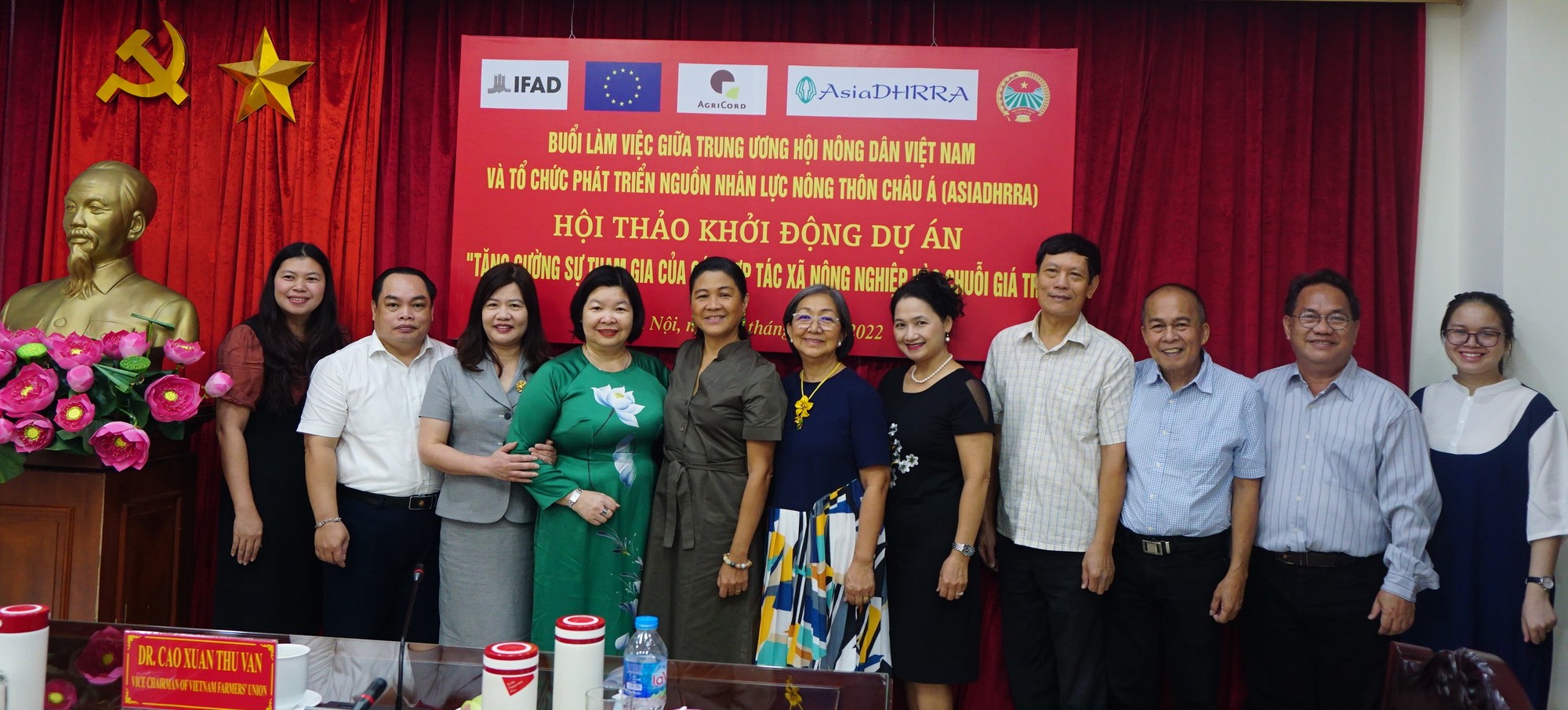Hội Nông dân Việt Nam – AsiaDHRRA: Khởi động Dự án tăng cường sự tham gia của các HTX vào chuỗi giá trị - Ảnh 2.
