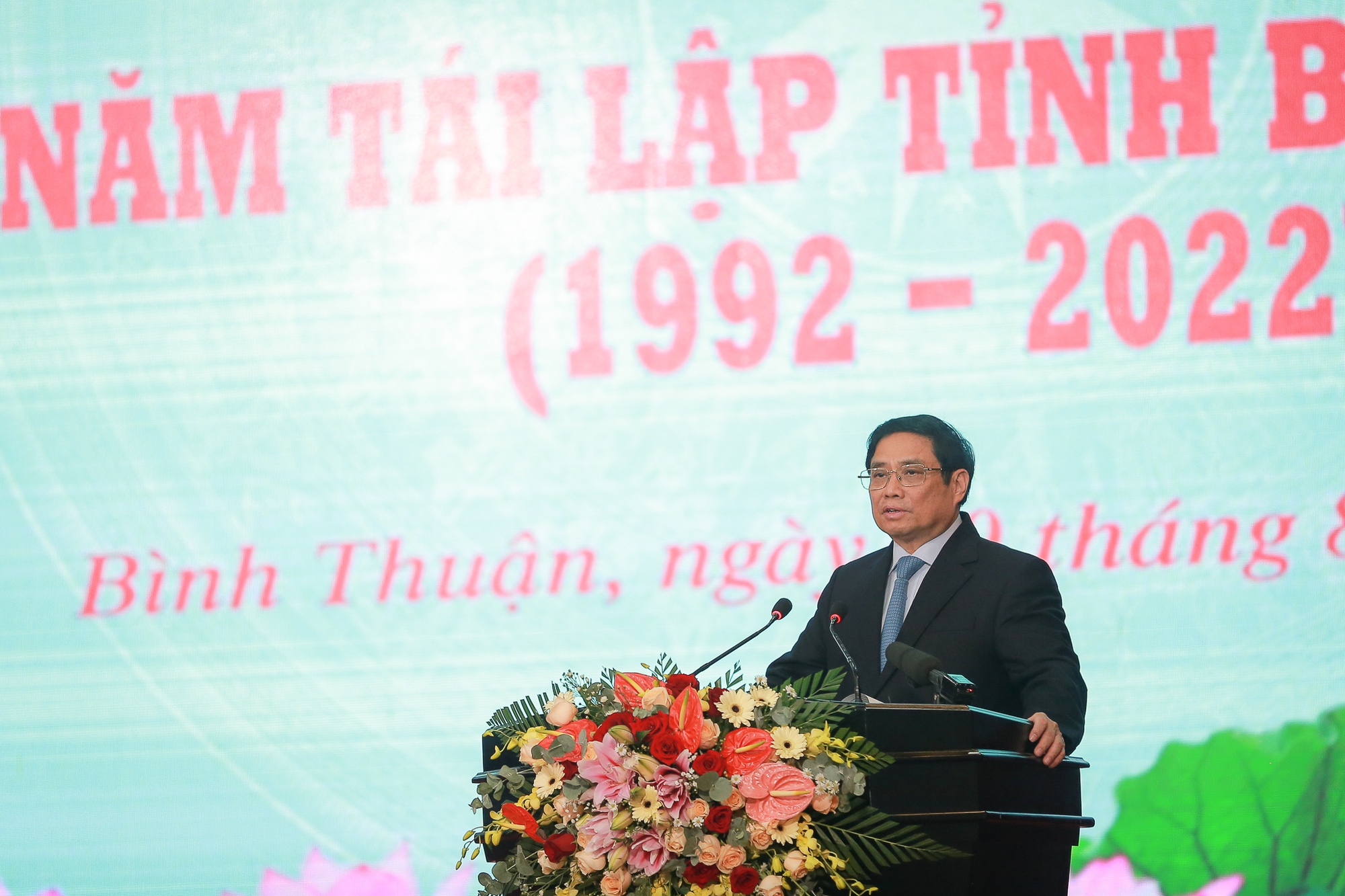 Thủ tướng Phạm Minh Chính: Bình Thuận cần kế thừa thành quả đã đạt được, cố gắng, đoàn kết, quyết tâm hơn nữa - Ảnh 3.