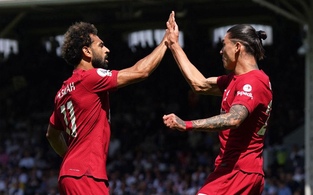 “Song sát” Nunez - Salah lập công, Liverpool thoát thua trước Fulham