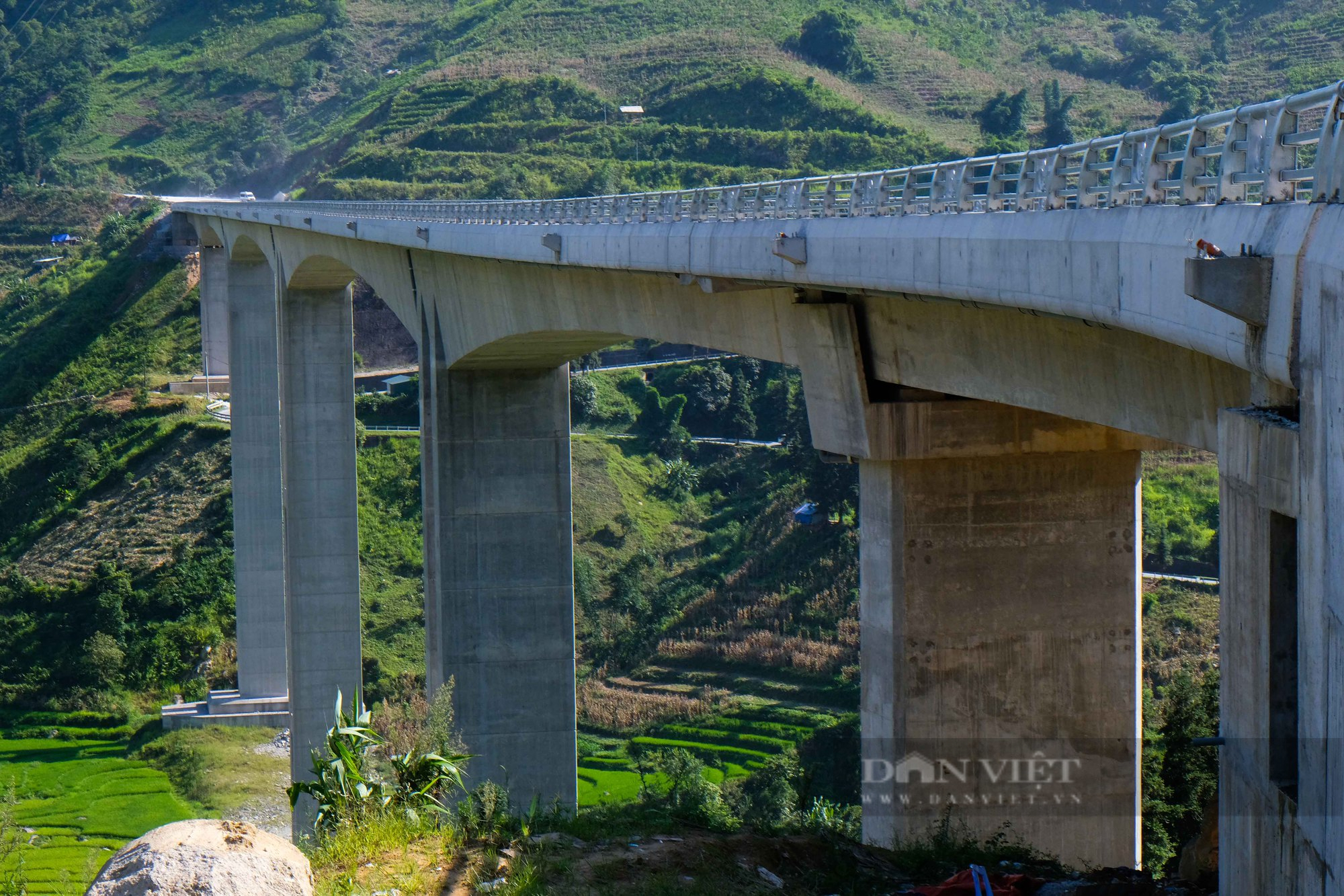 Toàn cảnh cây cầu Móng Sến hơn 450 tỷ có trụ cầu cao nhất Việt Nam