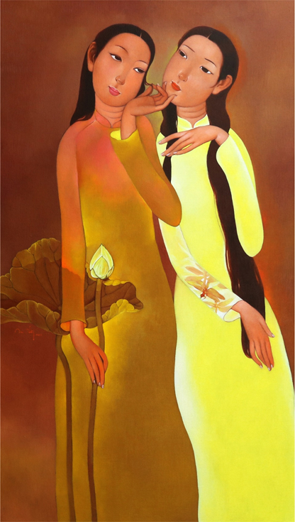 Cặp vợ chồng họa sĩ Thu An – Đức Huy: Hạnh phúc khi cùng vẽ tranh, cùng triển lãm - Ảnh 12.