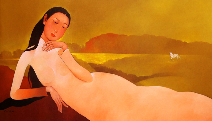 Cặp vợ chồng họa sĩ Thu An – Đức Huy: Hạnh phúc khi cùng vẽ tranh, cùng triển lãm - Ảnh 10.