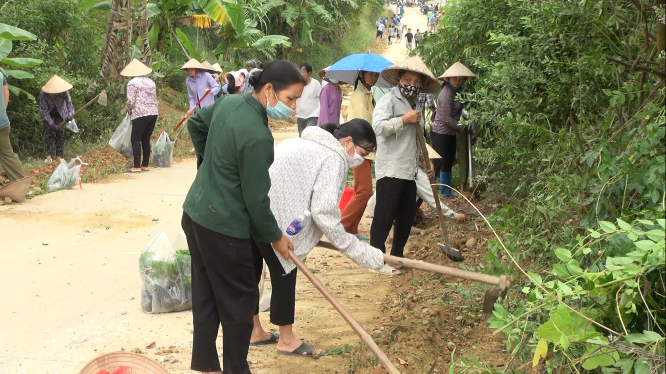 Đường hoa nông thôn mới đẹp như &quot;bước ra&quot; từ truyện cổ tích ở Cao Bằng - Ảnh 1.