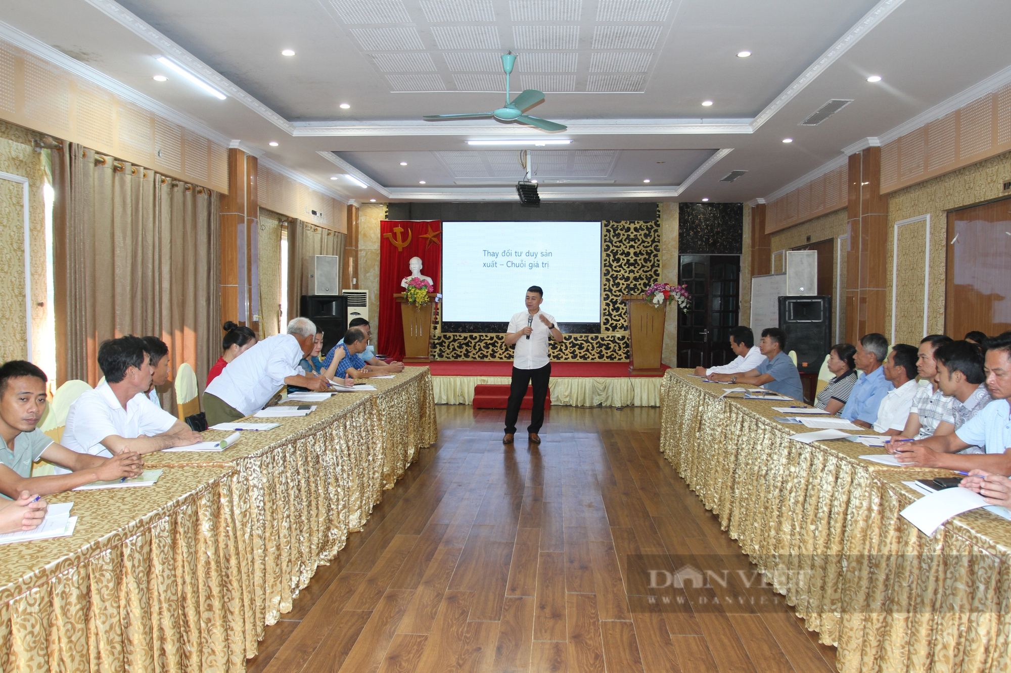 Hội nông dân Thái Nguyên: Tập huấn nâng cao năng lực cho cán bộ quản lý - Ảnh 1.