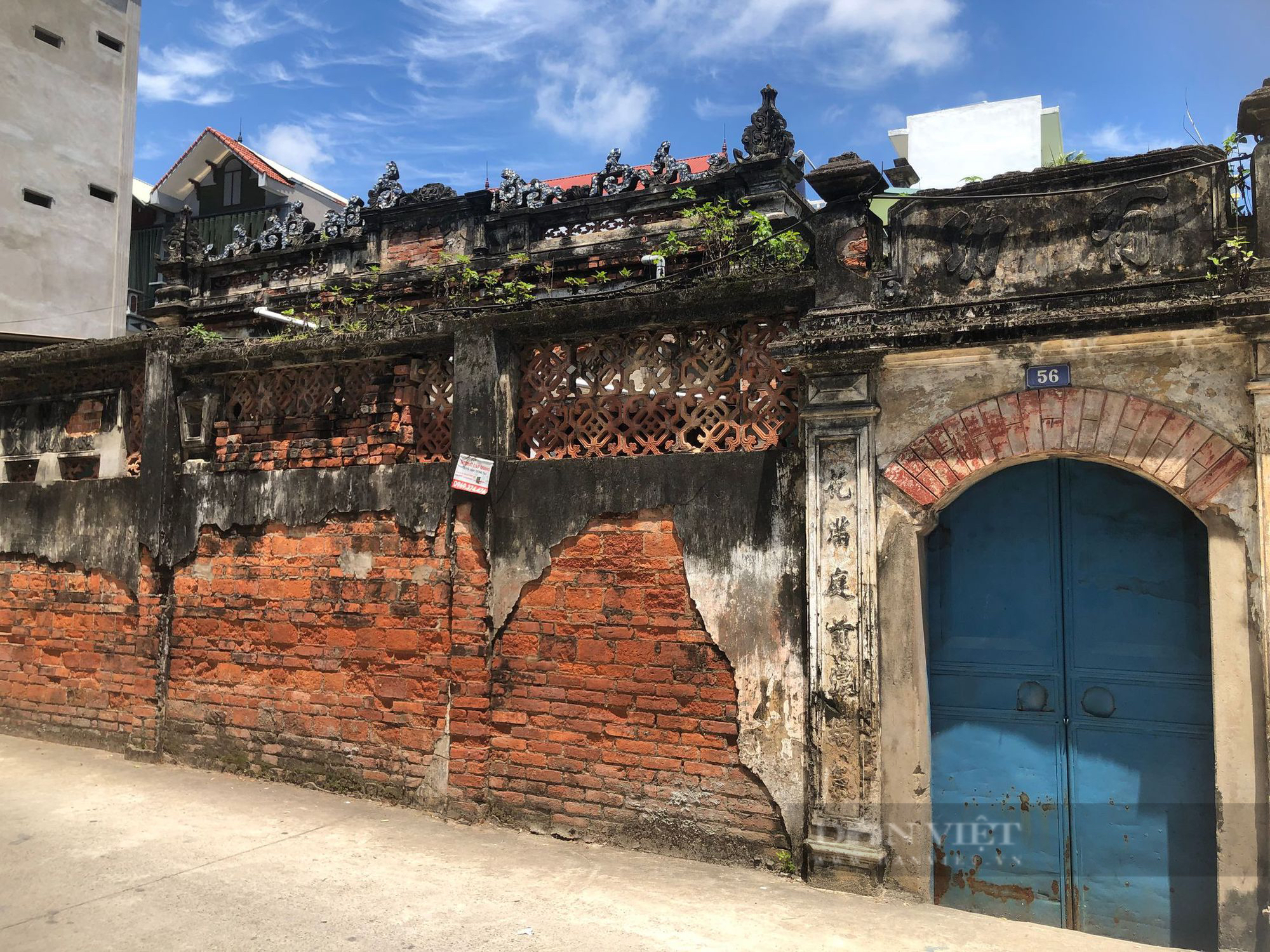 Độc đáo ngôi làng lưu giữ nhiều cổng cổ hàng trăm năm tuổi ở ngoại thành Hà Nội - Ảnh 5.