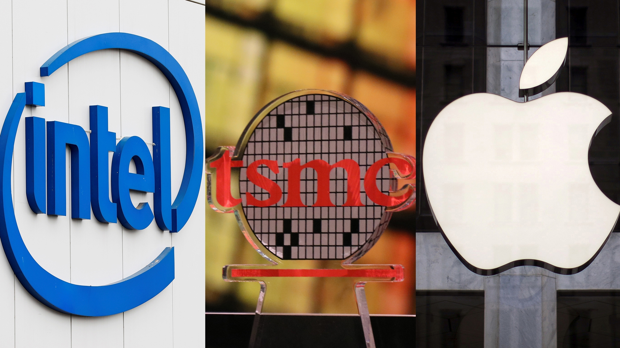 Apple và Intel sẽ là những khách hàng đầu tiên sử dụng chip 3 nm, tờ Nikkei Asia từng đưa tin. Ảnh: @AFP.