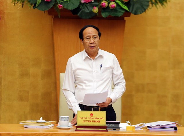 Phó Thủ tướng Lê Văn Thành tiếp tục được giao thêm nhiệm vụ - Ảnh 1.