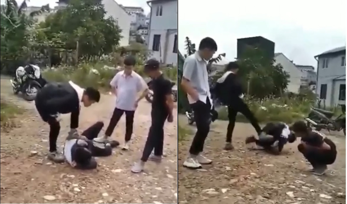 Mâu thuẫn trên mạng xã hội, hai học sinh bị đánh hội đồng ở Đà Lạt - Ảnh 1.