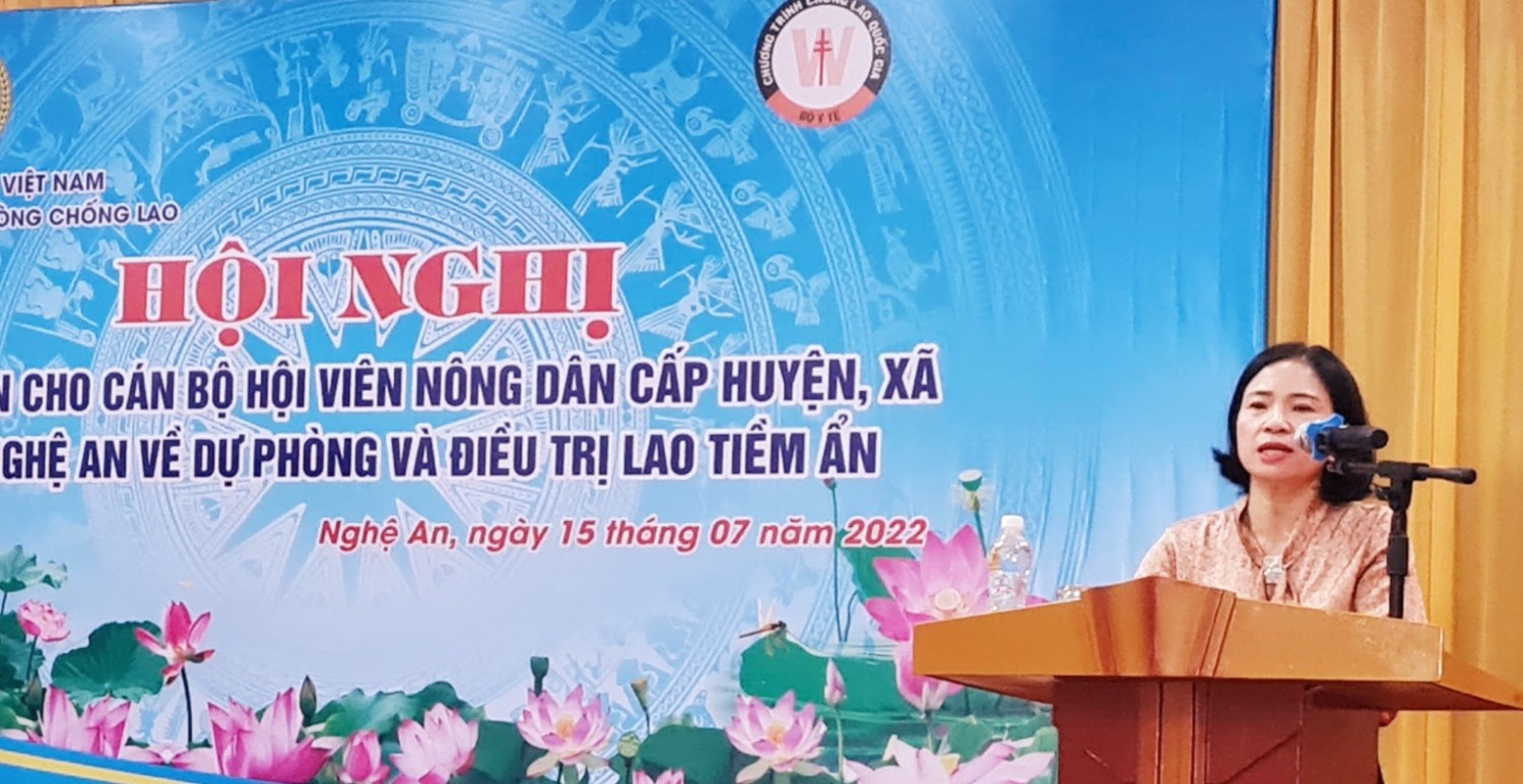 Nghệ An: Nâng cao kỹ năng tuyên truyền phòng chống bệnh lao cho nông dân - Ảnh 1.