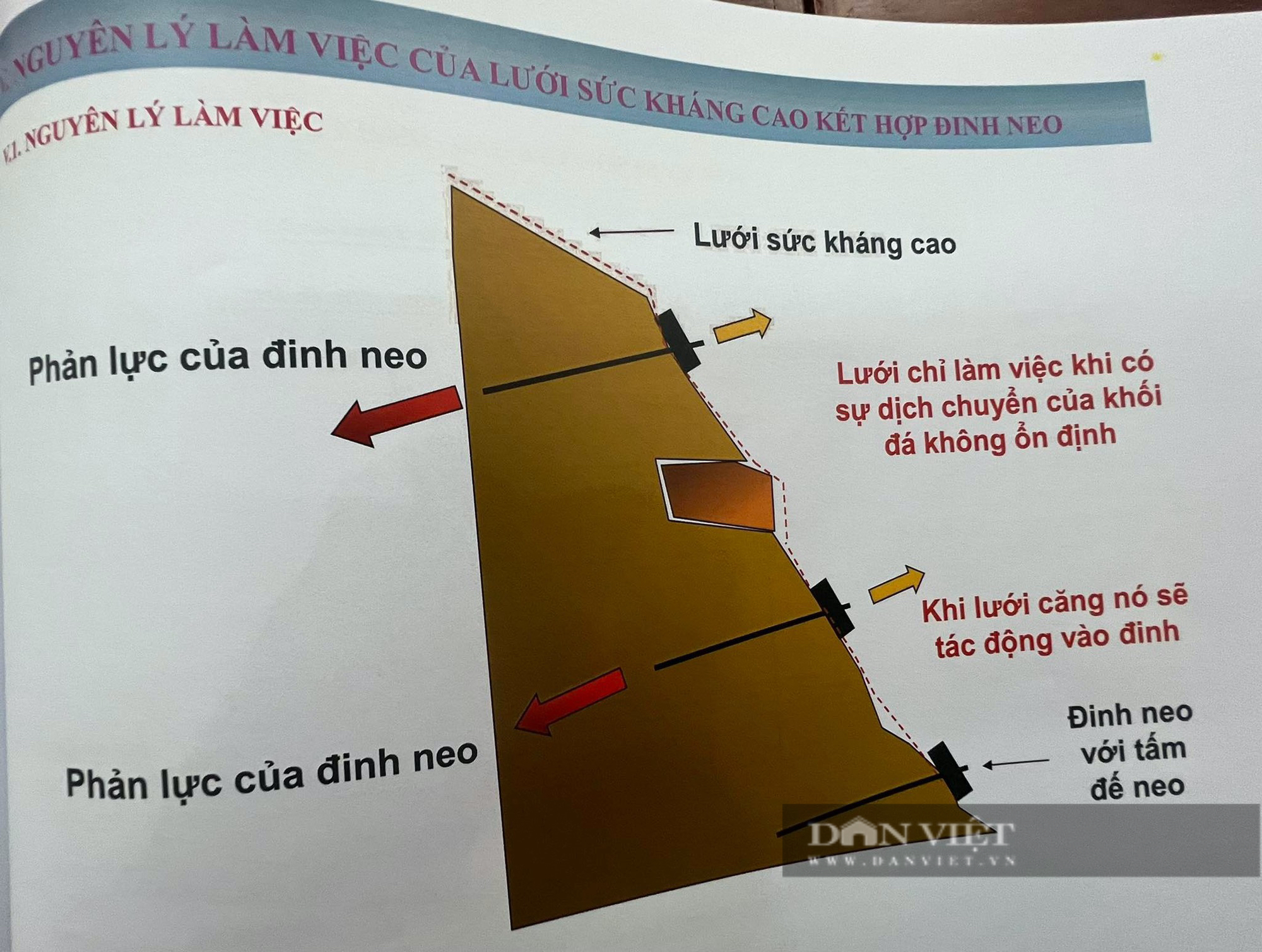 Đề xuất dùng hệ neo khoan cấy trong núi đá kết hợp lưới thép để xử lý sạt lở núi Bà Hoả - Ảnh 2.