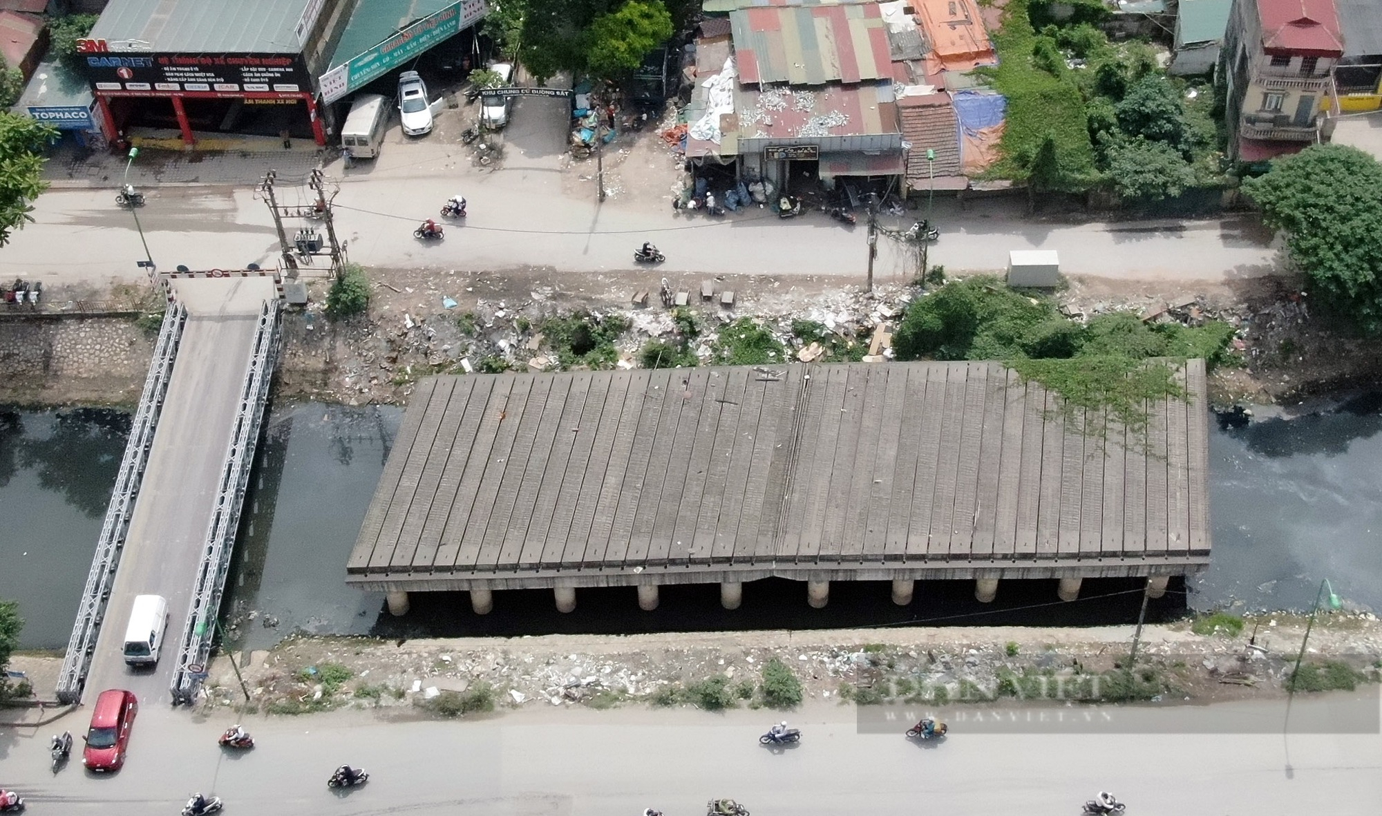 Cây cầu qua sông Lừ bị &quot;lãng quên&quot; 10 năm ở một quận của Hà Nội - Ảnh 7.