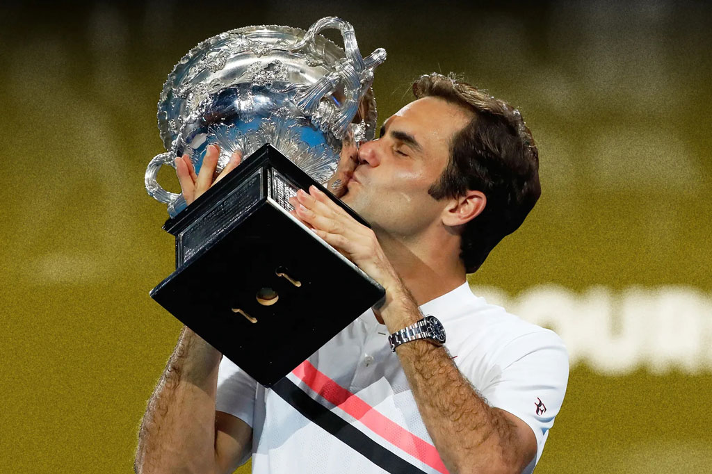 Federer đứng đầu danh sách 10 tay vợt vĩ đại nhất trong lịch sử - Ảnh 1.