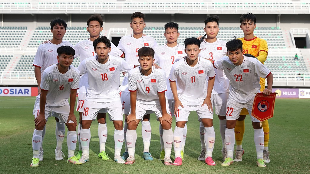 HLV Đinh Thế Nam &quot;xoay tua&quot; đội hình, U20 Việt Nam vẫn thắng đậm U20 Đông Timor - Ảnh 1.
