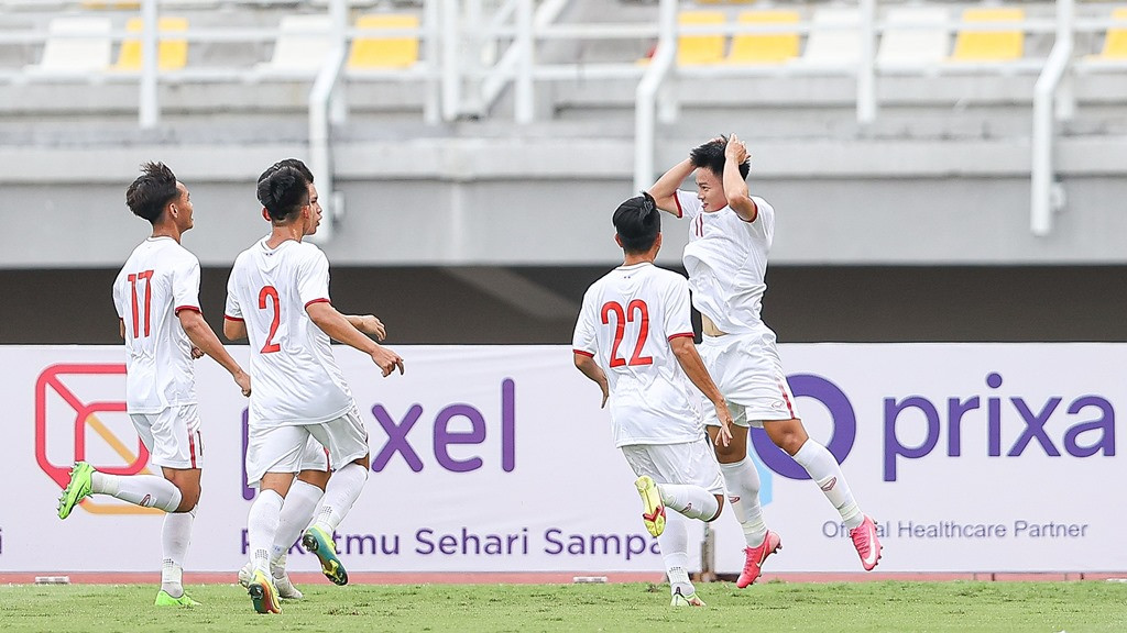 HLV Đinh Thế Nam &quot;xoay tua&quot; đội hình, U20 Việt Nam vẫn thắng đậm U20 Đông Timor - Ảnh 3.