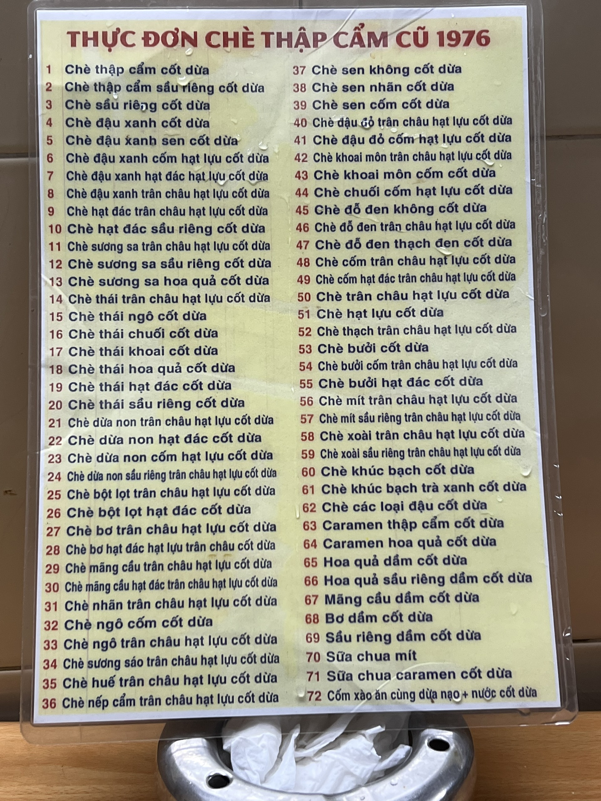 Ẩm thực Hà Nội: Kinh ngạc về cốc chè “tuổi đời” gần 50 năm có giá bằng 2 bát phở - Ảnh 1.