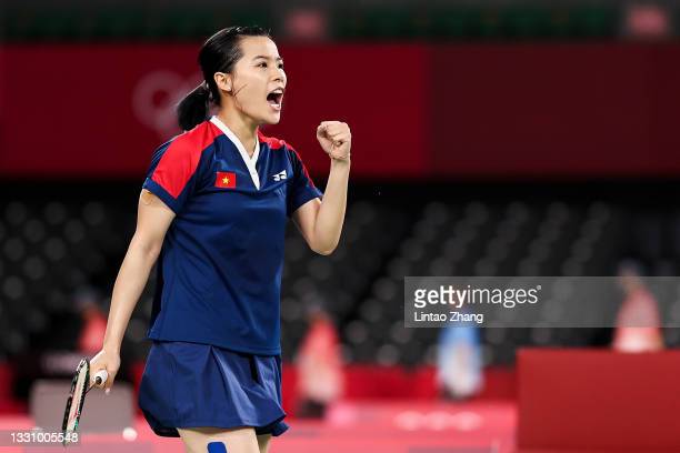 Hạ tay vợt Mỹ, Nguyễn Thùy Linh vào chung kết Giải cầu lông quốc tế Bỉ - Ảnh 1.