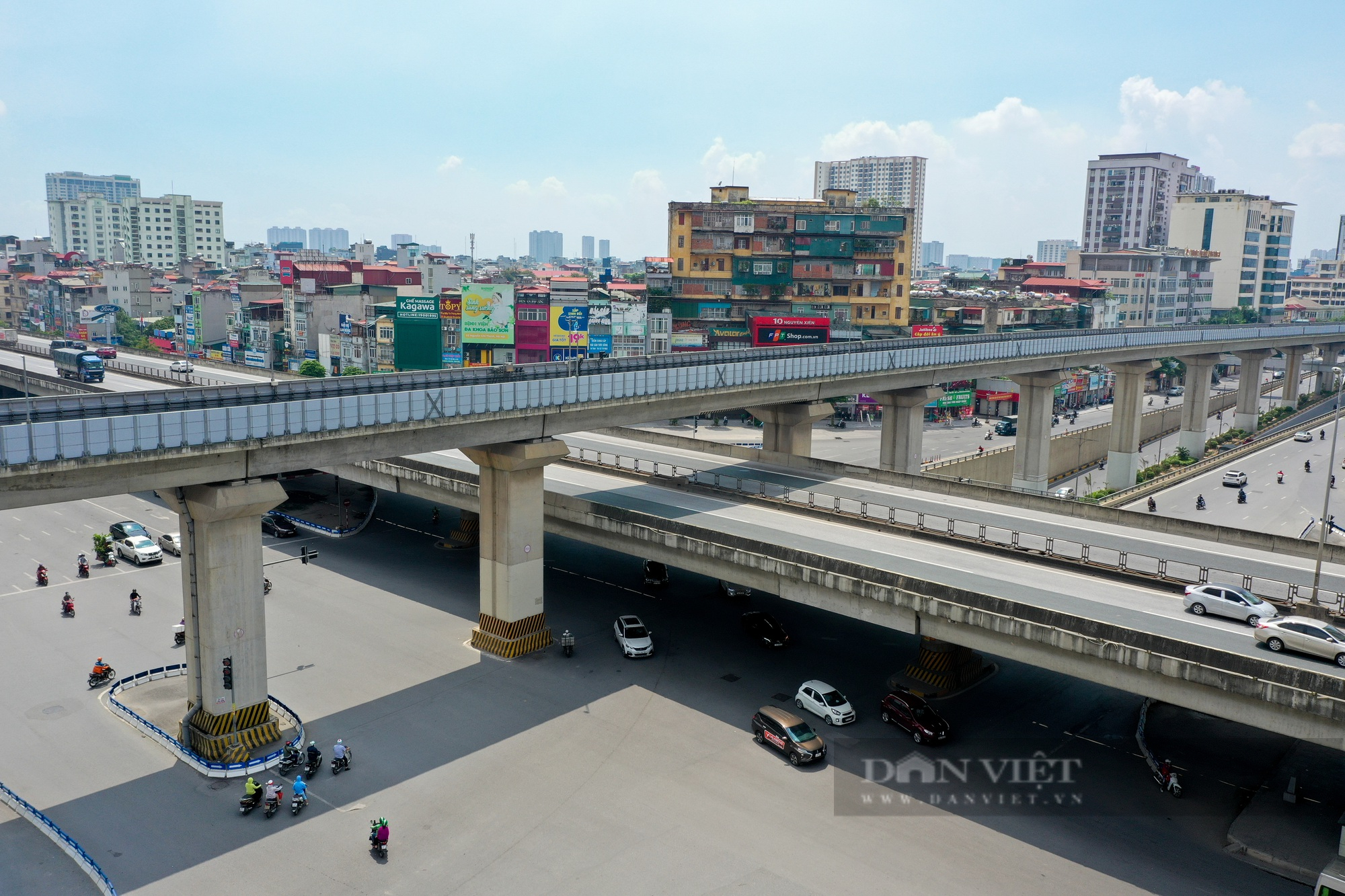 Ngắm nhìn trên cao những nút giao hiện đại và đẹp nhất Hà Nội - Ảnh 11.