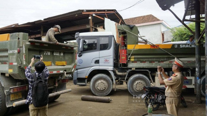 Lãnh đạo Bình Định yêu cầu tổng hợp xe tải &quot;cơi nới&quot; thùng gửi về Cục Đăng kiểm Việt Nam xử lý - Ảnh 1.