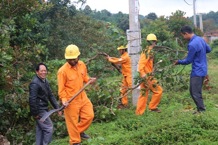 PC Đắk Nông: Tuyên truyền, vận động người dân nâng cao ý thức bảo vệ an toàn hành lang lưới điện    - Ảnh 2.