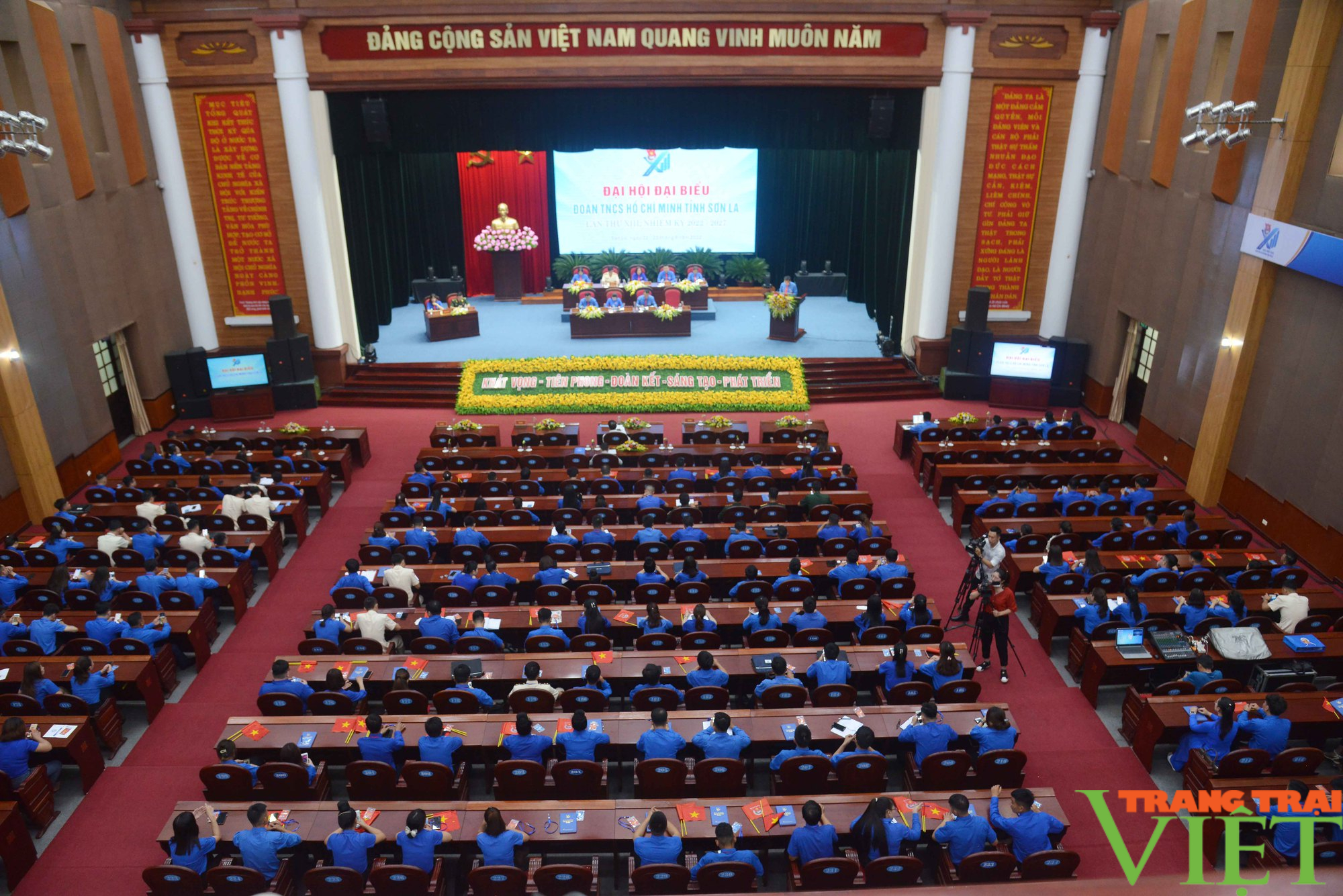 Phiên thứ nhất Đại hội đại biểu Đoàn TNCS Hồ Chí Minh tỉnh Sơn La - Ảnh 2. Phiên thứ nhất Đại hội đại biểu Đoàn TNCS Hồ Chí Minh tỉnh Sơn La - Ảnh 2.