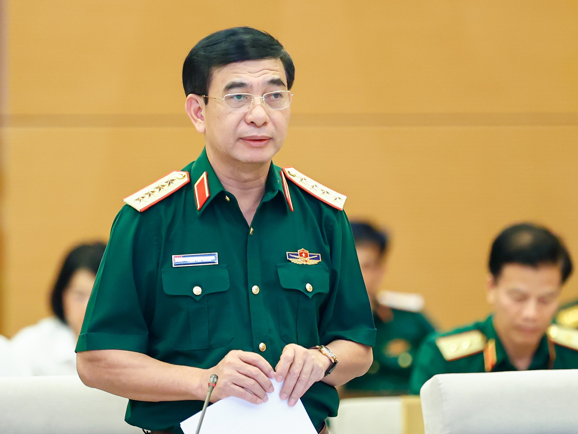 Bộ trưởng Bộ Quốc phòng Phan Văn Giang: Xây dựng Luật Phòng thủ dân sự là rất cần thiết - Ảnh 1.