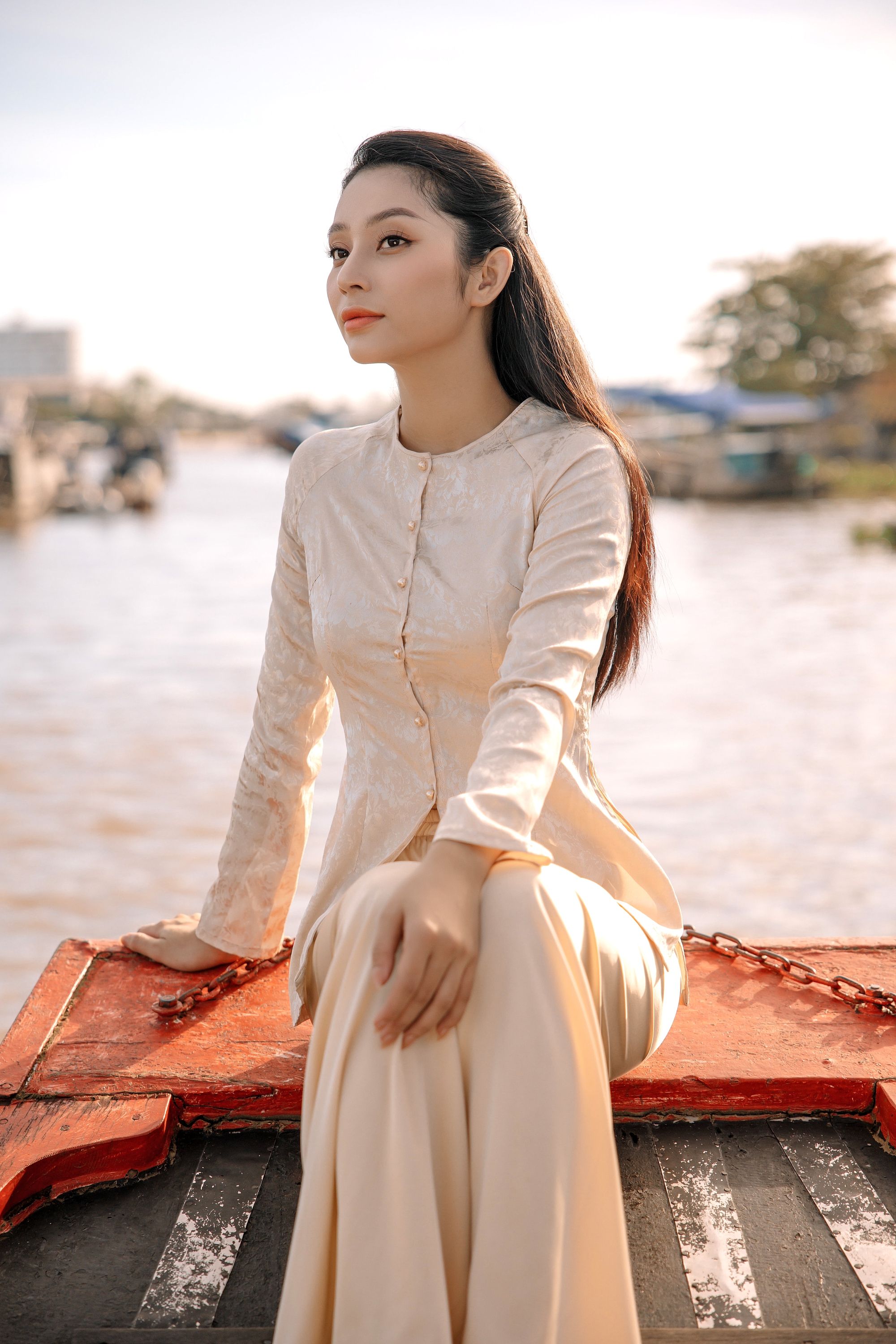 Quá áp lực với việc tập luyện, Lâm Thu Hồng bị sụt 3kg trước giờ lên đường thi The Miss Globe 2022 - Ảnh 3.