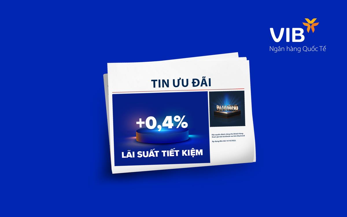 Ý nghĩa logo của Ngân Hàng VIB : Tầm nhìn - Giá trị cốt lõi