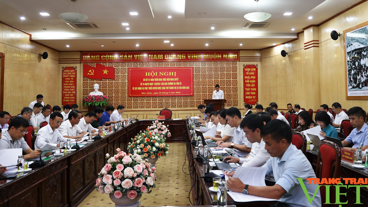 Sơn La: Đưa huyện Mộc Châu trở thành thị xã năm 2022 - Ảnh 3.