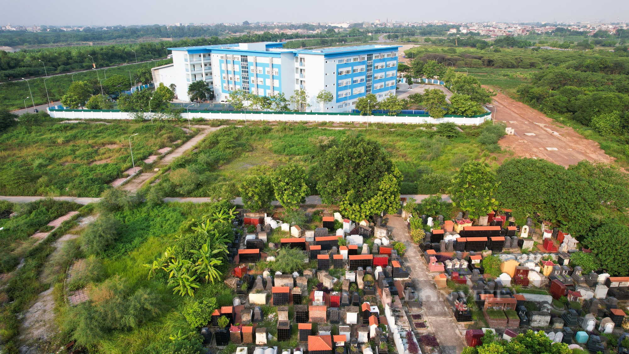 Cận cảnh các khu đất trường học, cây xanh ở Hà Nội bị quy hoạch vào nghĩa trang ở Thủ đô  - Ảnh 12.