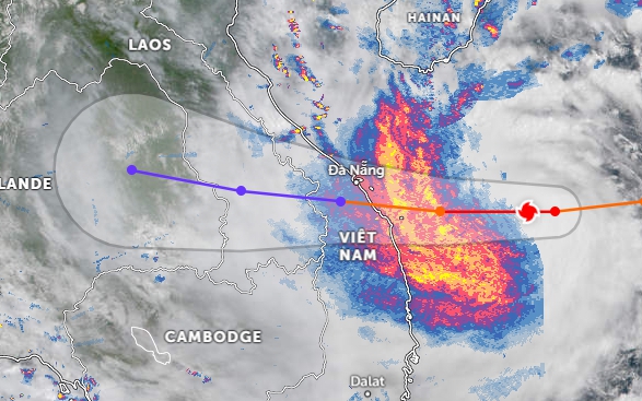 Siêu bão số 4 NORU đang di chuyển thần tốc, xem bão số 4 NORU qua vệ tinh trực tiếp ở đâu?