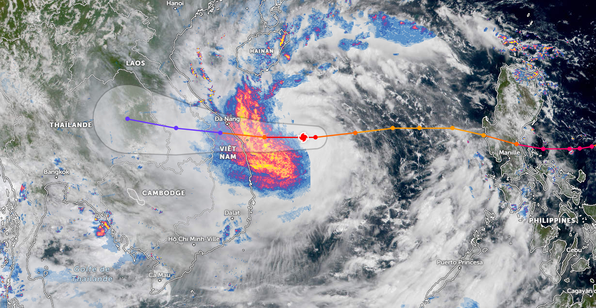 Siêu bão số 4 NORU đang di chuyển thần tốc, xem bão số 4 NORU qua vệ tinh trực tiếp ở đâu? - Ảnh 3.