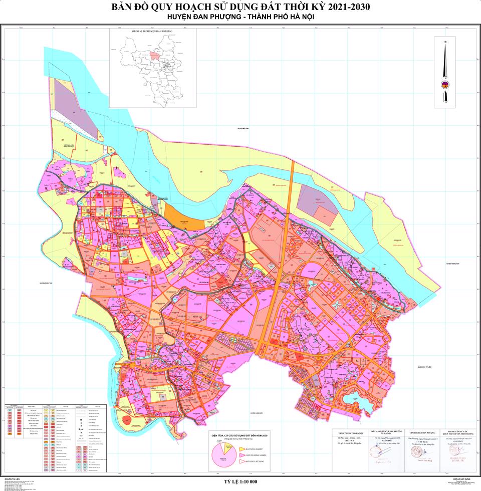 Đến năm 2030, huyện Đan Phượng có hơn 2.100ha đất ở đô thị - Ảnh 1.