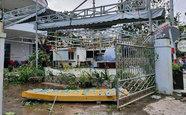 Quảng Ngãi:Nằm trên đường tâm bão Noru đổ bộ đất liền, Lý Sơn thiệt hại gần 63 tỷ đồng - Ảnh 5.