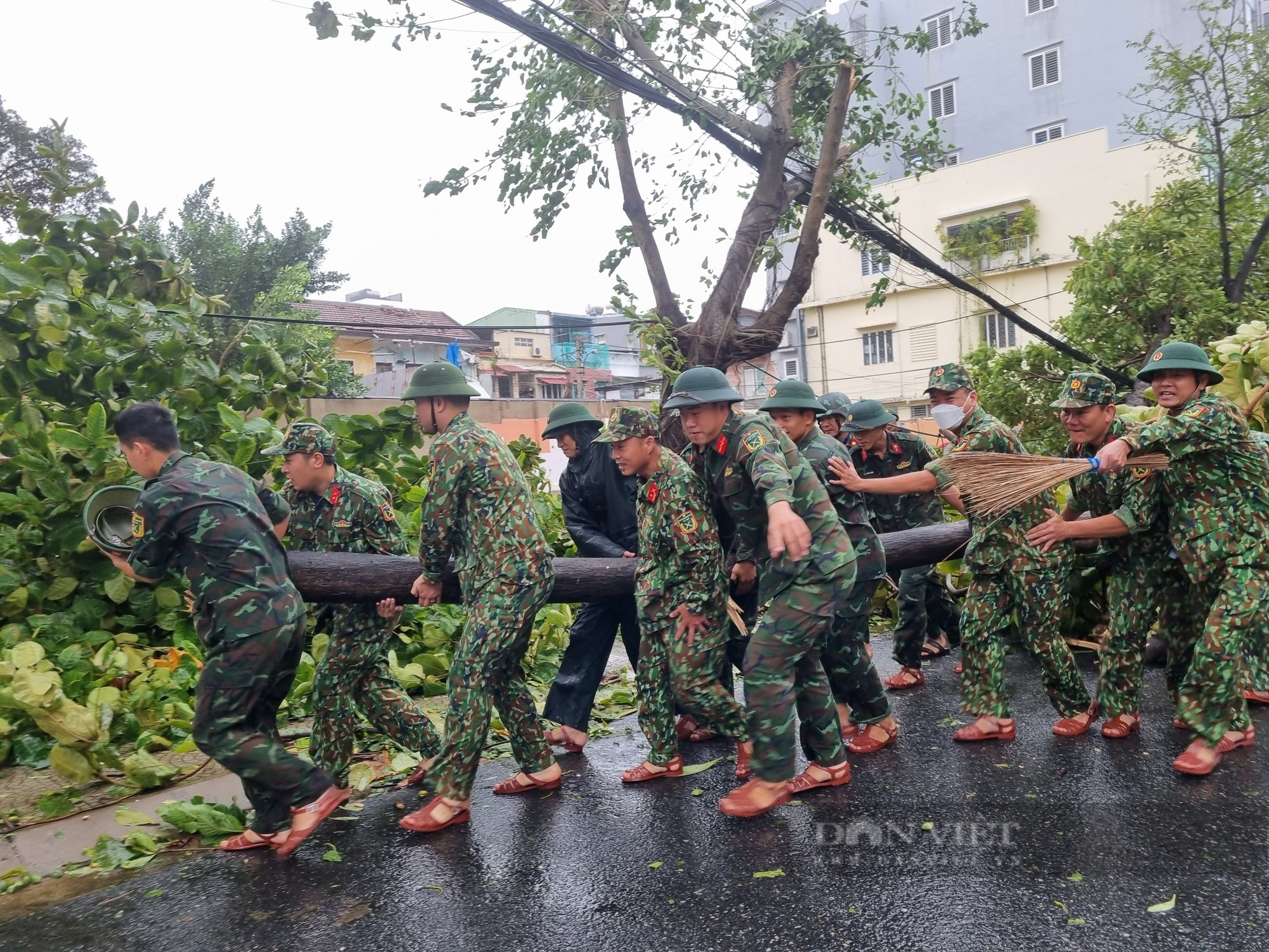 Ảnh mới nhất về bão Noru gây thiệt hại ở miền Trung: Nhiều cây xanh, cột điện, mái nhà bị thổi bay - Ảnh 11.