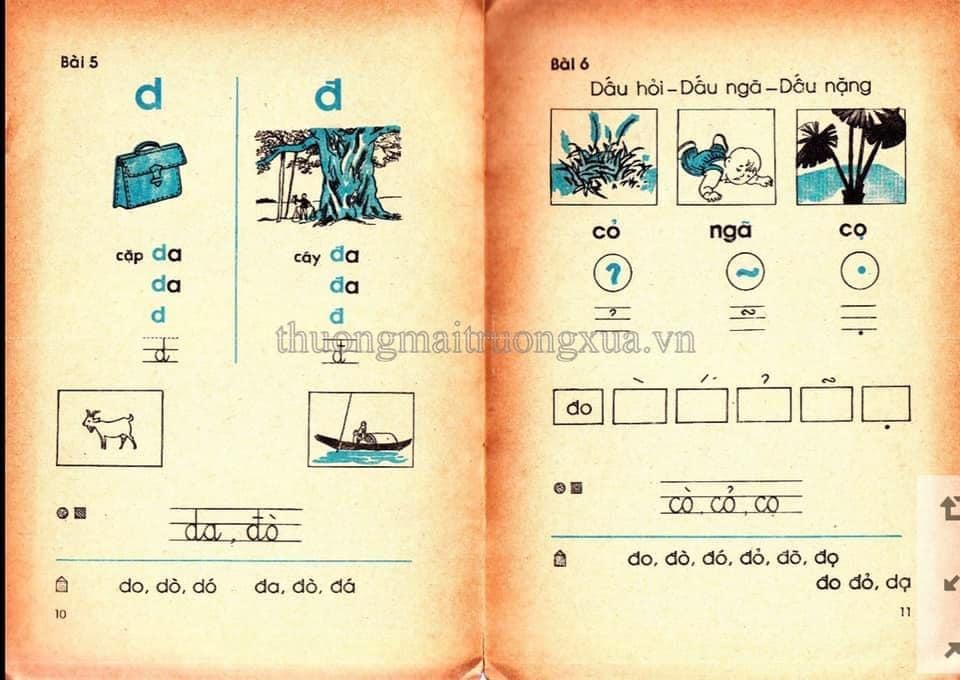 Xem lại ảnh sách Tiếng Việt lớp 1 ngày xưa, mở đầu là bài con gà trống &quot;Ò ó o&quot; mà sao nghẹn ngào như cả bầu trời tuổi thơ ùa về - Ảnh 4.