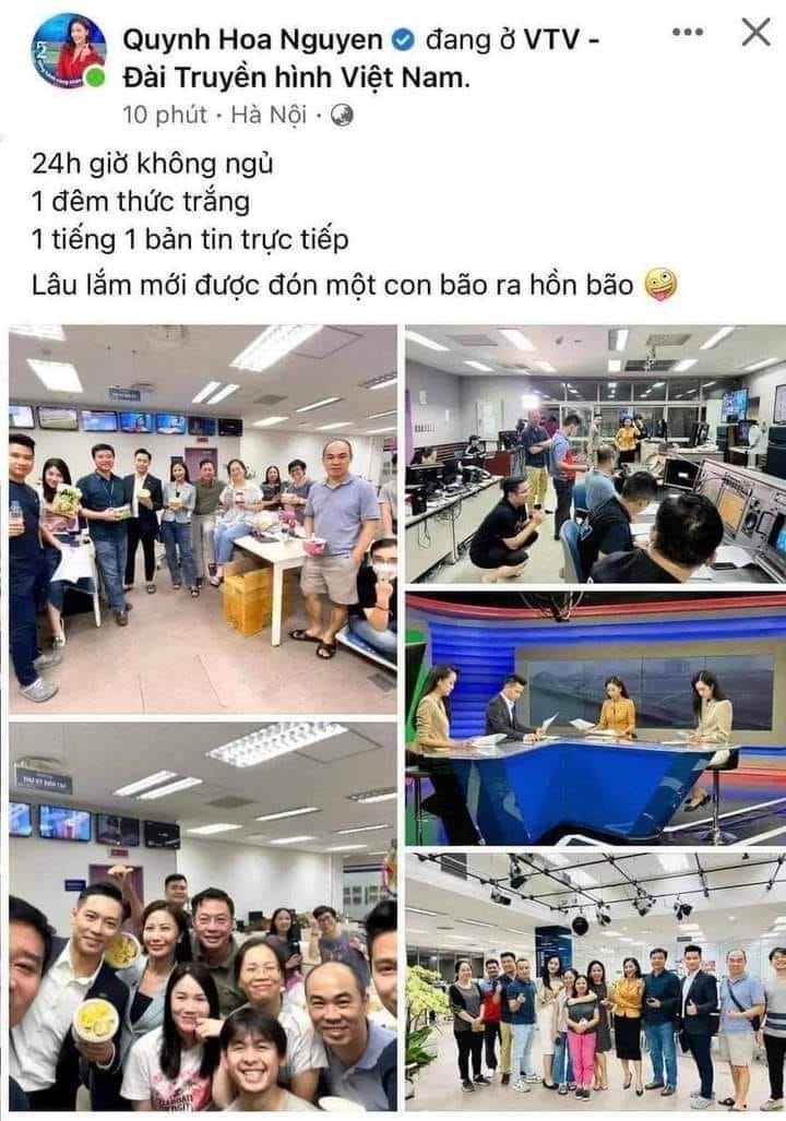 BTV Thời sự VTV chính thức nói lời xin lỗi: &quot;Tôi đã sử dụng từ ngữ không phù hợp khi nói về bão&quot; - Ảnh 1.