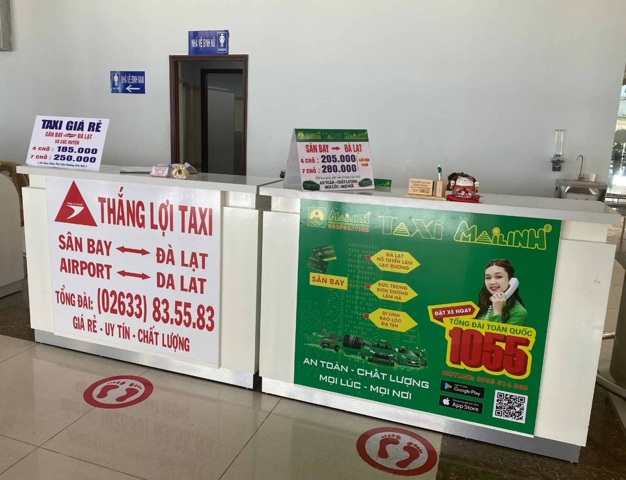 Sở Giao thông vận tải tỉnh Lâm Đồng: Không tính cước taxi theo đồng hồ sân bay Liên Khương - Đà Lạt - Ảnh 3.