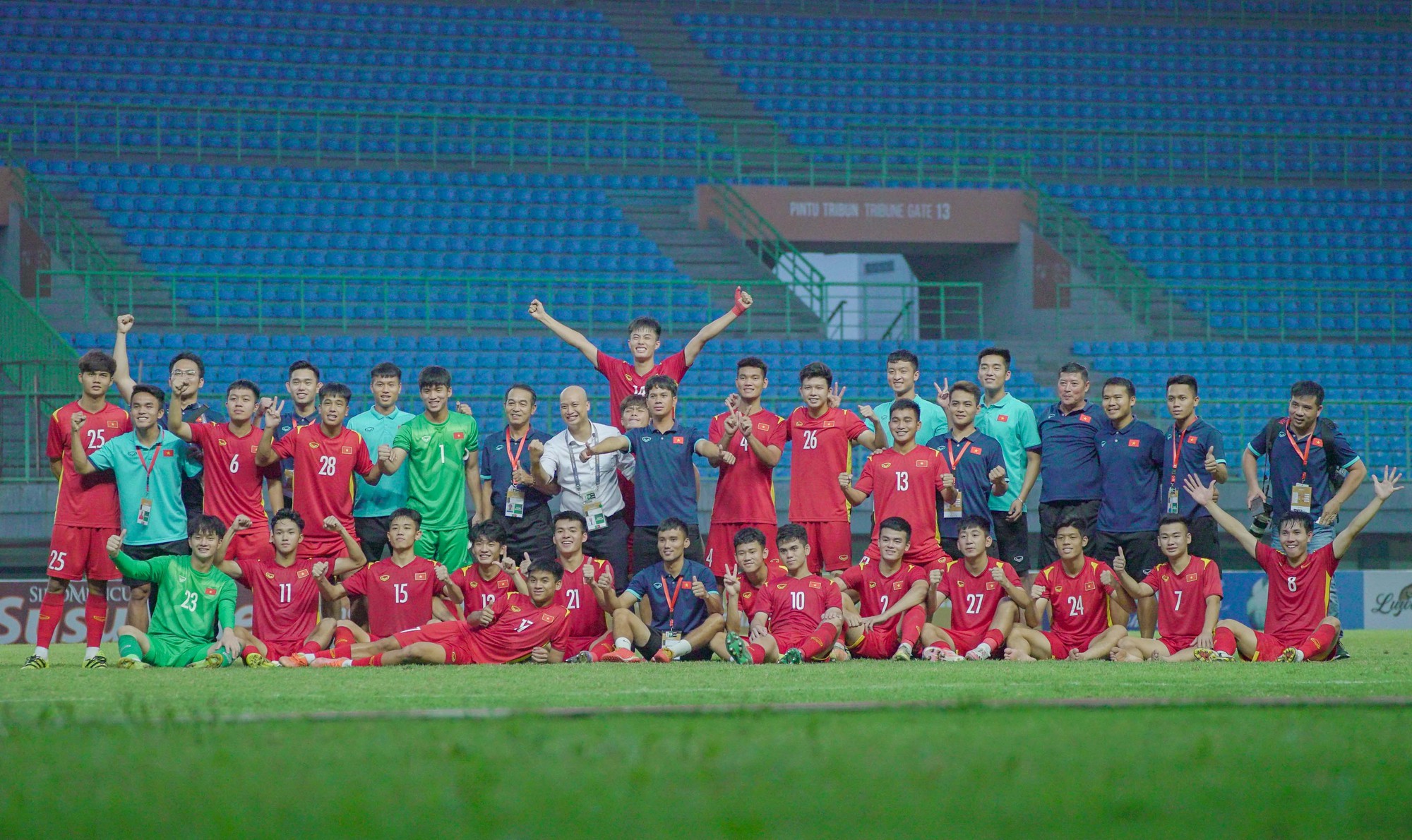 Đội hình xuất phát U20 Việt Nam đấu U20 Palestine: Quốc Việt xuất trận! - Ảnh 1.