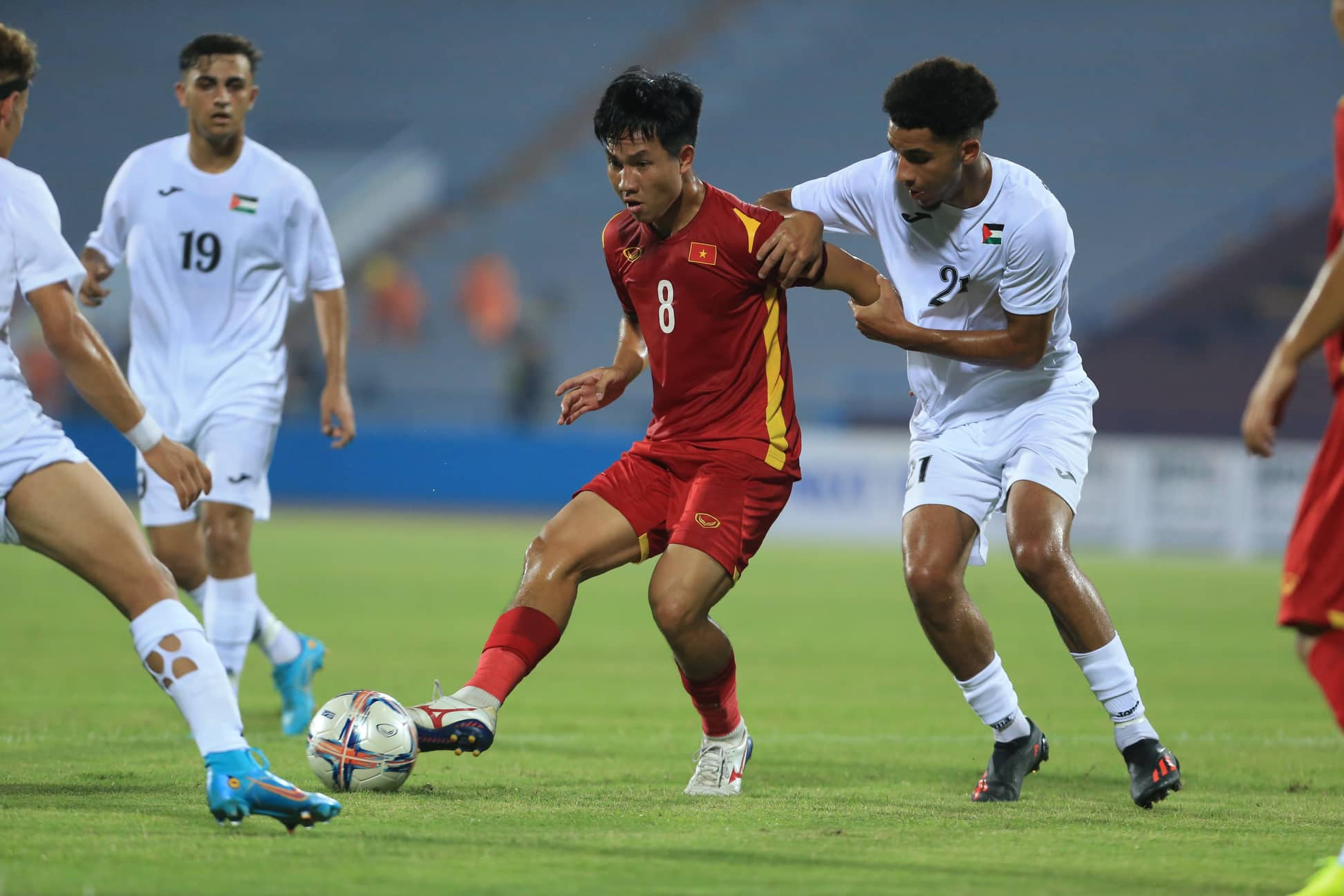 Phung phí cơ hội, U20 Việt Nam để U20 Palestine cầm hòa! - Ảnh 3.