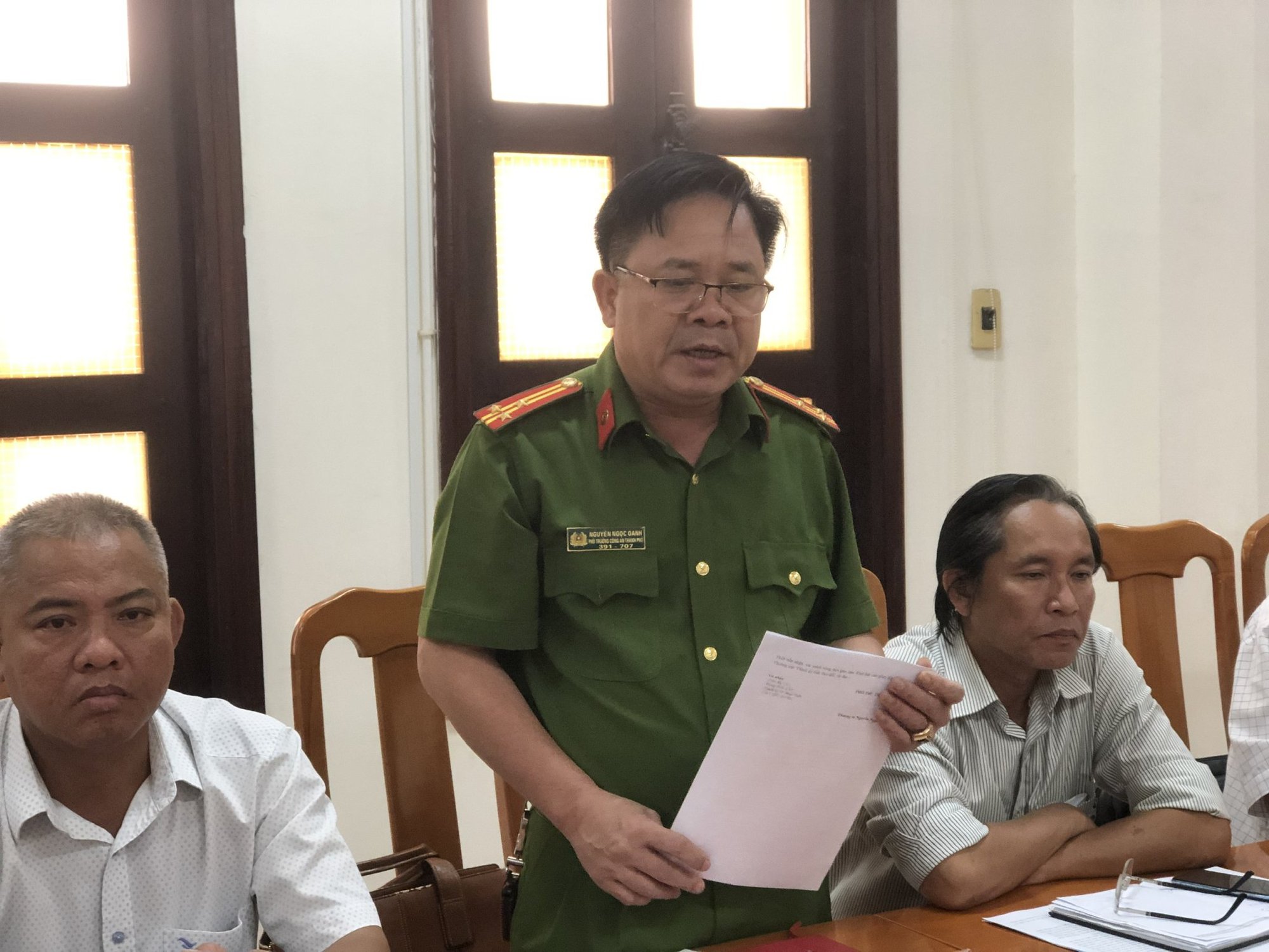 Bình Thuận: Công an thông tin mới vụ Tina Dương bị tố vay mượn tiền tỷ - Ảnh 1.