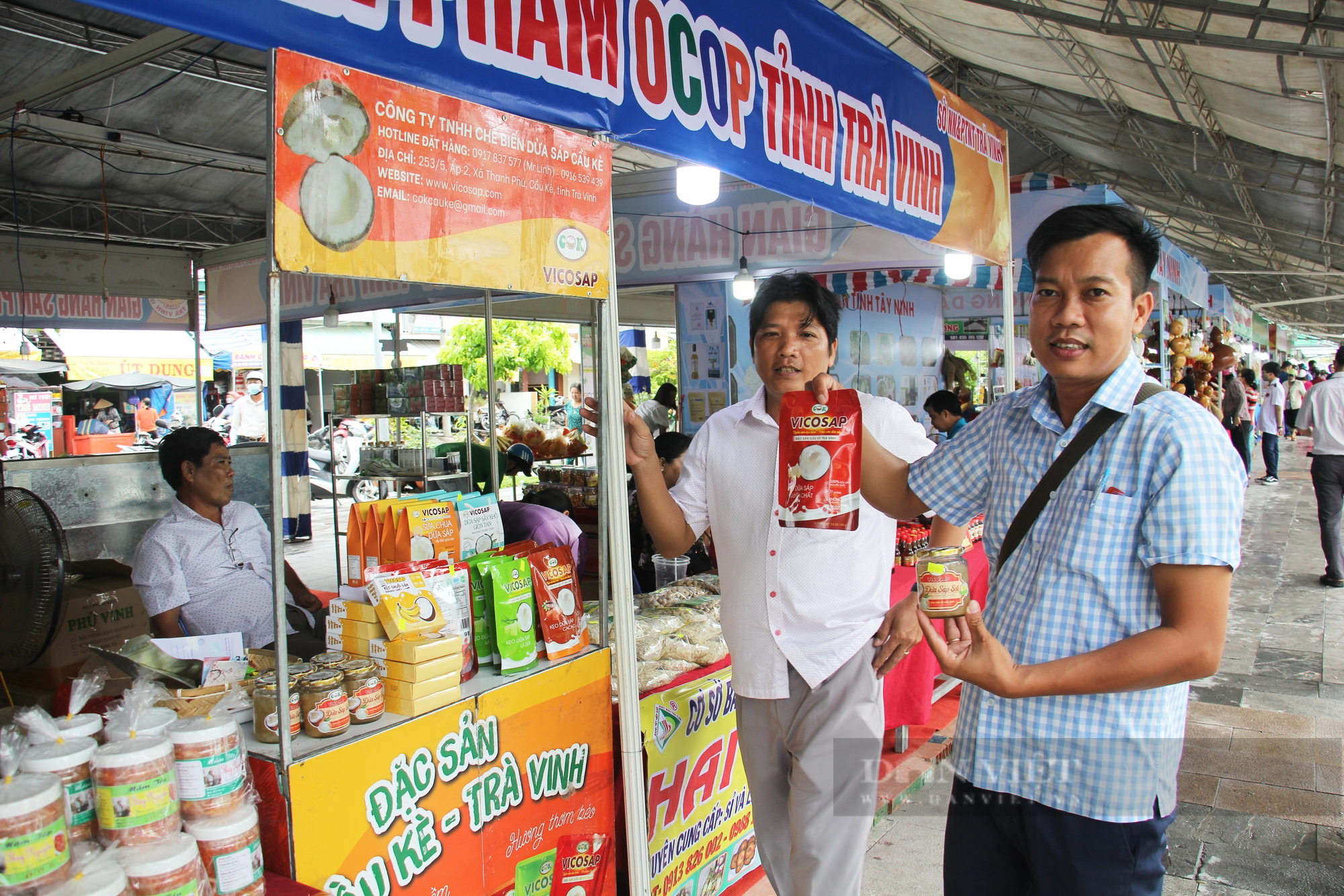 Hội thi Nhà nông đua tài toàn quốc lần thứ V: Hàng loạt sản phẩm OCOP xuất hiện tại hội chợ triển lãm - Ảnh 1.