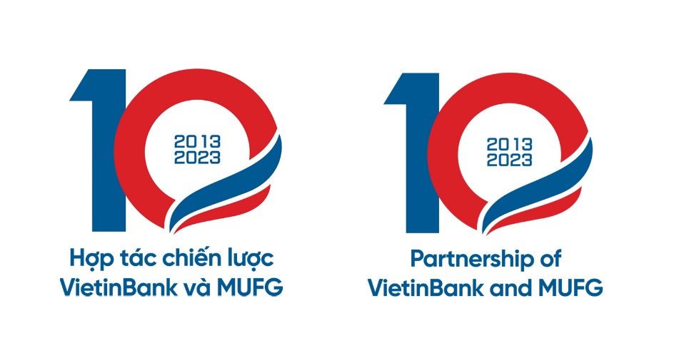 Ra mắt Biểu trưng kỷ niệm 10 năm hợp tác chiến lược VietinBank và MUFG Bank - Ảnh 1.