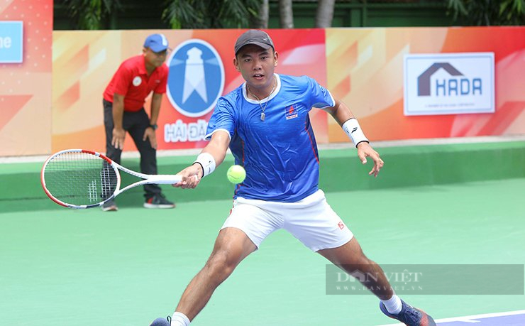 Lý Hoàng Nam vào bán kết giải quần vợt nhà nghề M25 - Ảnh 1.