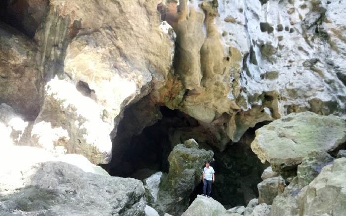 Cảnh tượng đặc biệt đầy bí ẩn của hệ thống hang động ở chùa Mộ của tỉnh Hải Dương