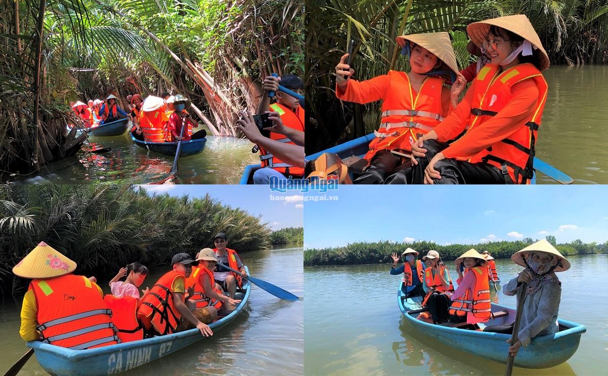 Khu rừng toàn thứ cây mọc từ dưới nước lợ vươn lên ở Quảng Ngãi, ra trái nhìn lạ mắt đang hút khách đến chơi - Ảnh 5.